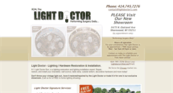 Desktop Screenshot of lightdoctor1.com