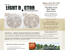 Tablet Screenshot of lightdoctor1.com